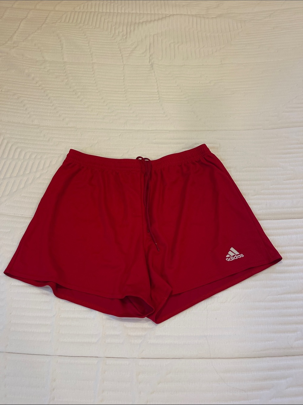 adidas Red Performance Running Shorts